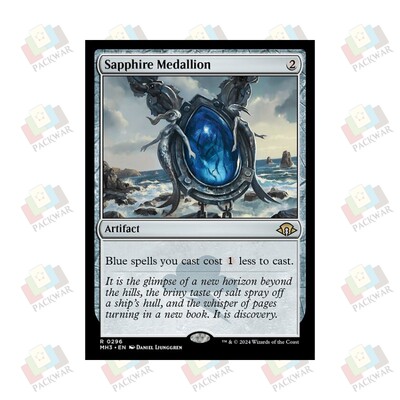 牌客窝 万智牌 蓝宝石徽章 Sapphire Medallion 金 无色 闪