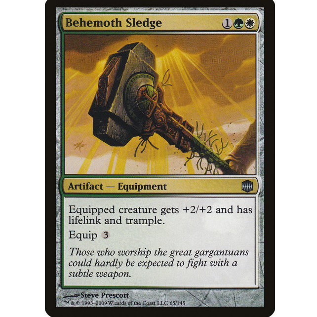 牌客窝 万智牌  贝西摩斯锤  Behemoth Sledge  银 多 闪