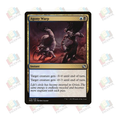 牌客窝 万智牌 苦痛歪曲 Agony Warp 银 多色 闪