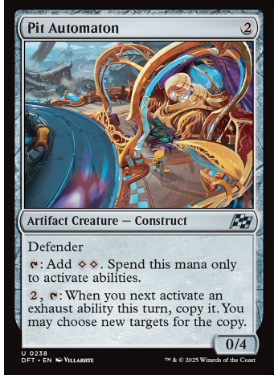 牌客窝 万智牌  维修站机械兽 Pit Automaton 银 神器 闪