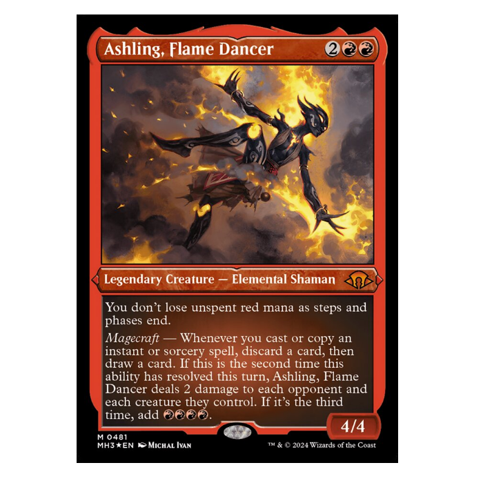 舞焰客灰儿卡牌万智牌