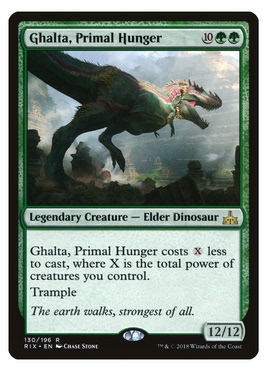 牌客窝 万智牌 始饥戈厄塔 Ghalta, Primal Hunger 金 绿色