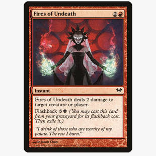 Fires 未死火焰 Undeath 红 牌客窝 铁 万智牌