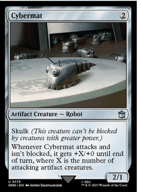 牌客窝 万智牌 赛博鼠 Cybermat 银 神器