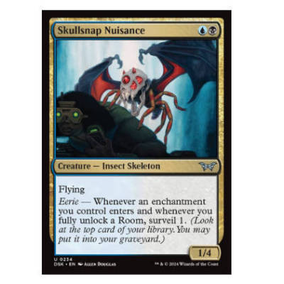 牌客窝 万智牌 响颅扰虫 Skullsnap Nuisance 银 多色 闪