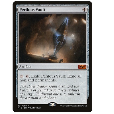 牌客窝 万智牌 险恶贮窖 Perilous Vault 秘稀 神器