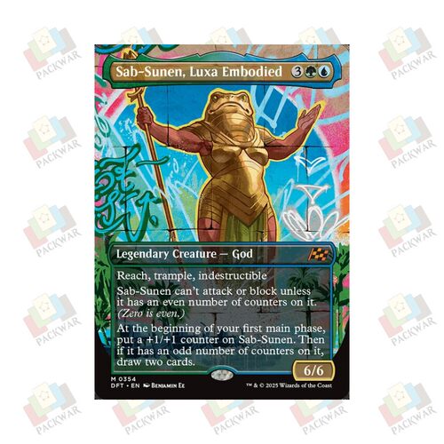 万智牌 罗夏河化身萨苏恩 Sab-Sunen, Luxa Embodied 秘稀 多色