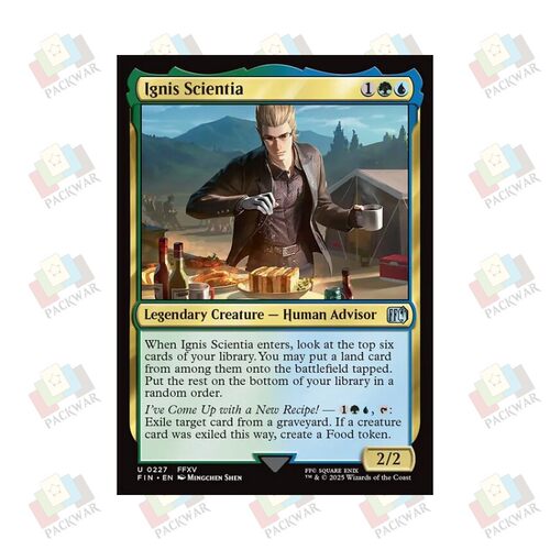 牌客窝 万智牌 伊格尼斯·斯堪提亚 Ignis Scientia 银 多色 闪