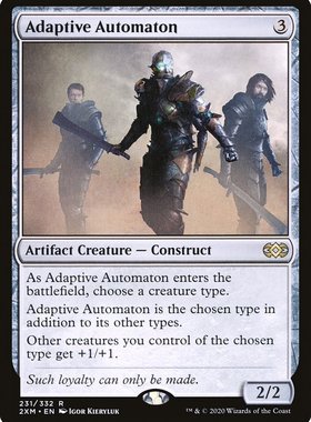 牌客窝 万智牌  适境机械兽 Adaptive Automaton 金 神器