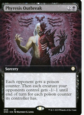 牌客窝 万智牌 猛爆非瑞化  Phyresis Outbreak 金 黑色