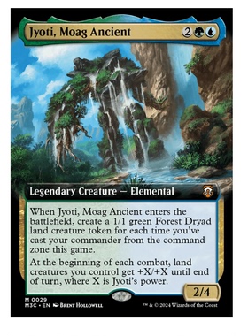 牌客窝 万智牌  墨格先人乔提 Jyoti, Moag Ancient  秘稀 多色