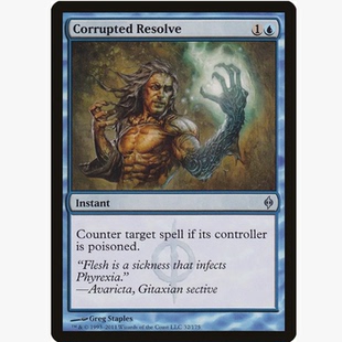 牌客窝 万智牌  腐化决心 Corrupted Resolve 银 蓝色