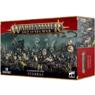 战锤AOS  暗怨地精：刺枪手  GLOOMSPITE GITZ: STABBAS