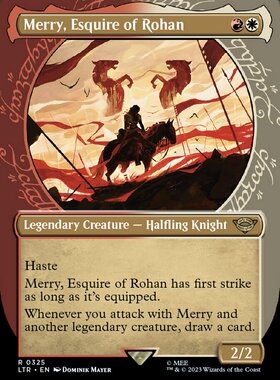 牌客窝 万智牌  洛汗侍从梅里 Mery, Esquire of Rohan 金 多