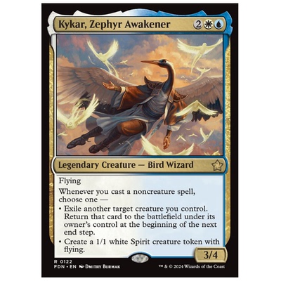 牌客窝 万智牌 兴风凯卡 Kykar, Zephyr Awakener  金 多