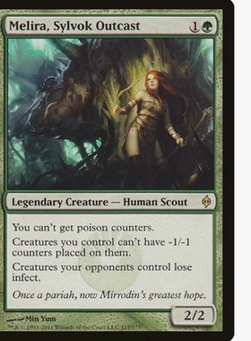 牌客窝 万智牌 希沃克黜人梅梨莱 Melira, Sylvok Outcast 金 绿