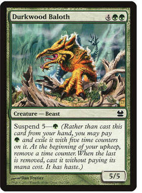 牌客窝 万智牌 碻林巴洛西  Durkwood Baloth 铁 绿