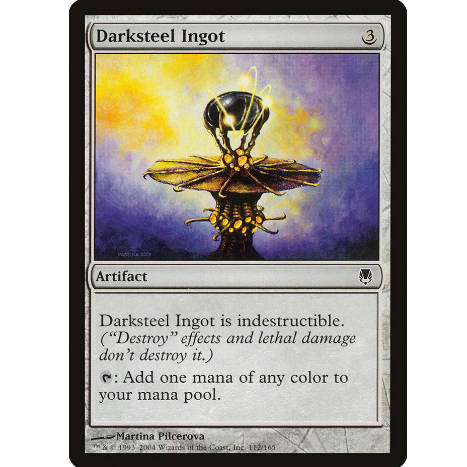 牌客窝万智牌玄铁锭 Darksteel Ingot铁无色