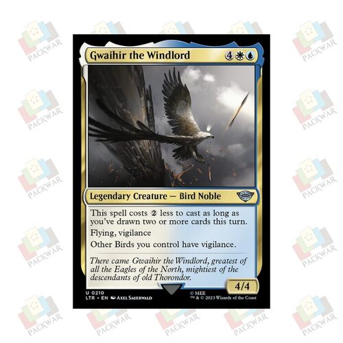 牌客窝 万智牌 风王格怀希尔 Gwaihir the Windlord 银 多色 闪