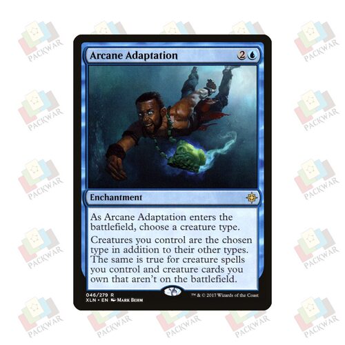 牌客窝 万智牌 玄秘适境 Arcane Adaptation 金 蓝