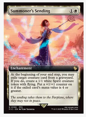 牌客窝 万智牌 召唤士超/ 度 Summoner's Sending  金 白