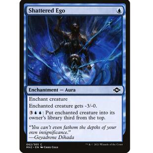 牌客窝 万智牌 自我破碎 Shattered Ego 铁 蓝