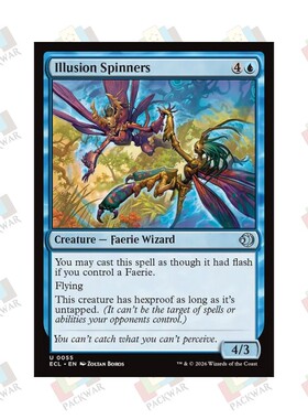 牌客窝 万智牌 幻象旋舞师 Illusion Spinners 银 蓝