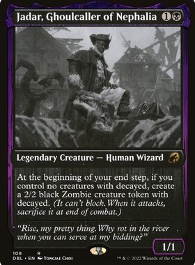万智牌 涅非利亚尸鬼牧者贾达 Jadar,Ghoulcaller of Nephalia 黑