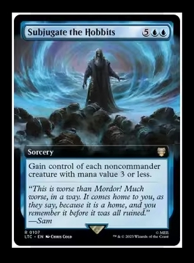 牌客窝 万智牌 征服霍比特人  Subjugate the Hobbits 金 蓝