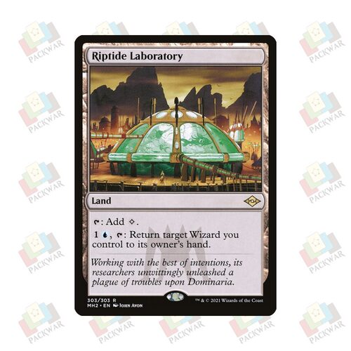 牌客窝 万智牌 激流实验室 Riptide Laboratory 金 地 闪
