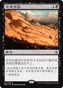 Shadow 黑 牌客窝 坟场阴影 Grave 金 the 万智牌