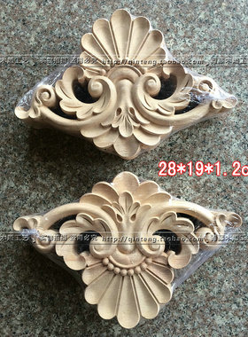 欧式风橱柜角花家具墙壁东阳木雕