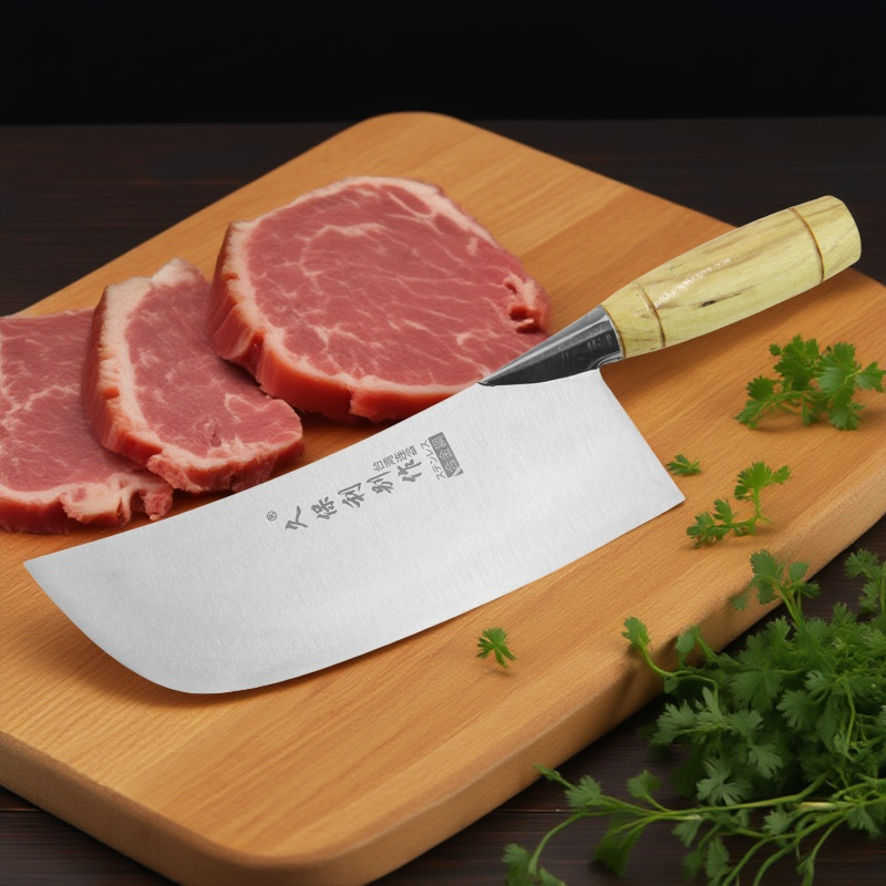 久保利不锈合金钢圆头切片切菜刀新昌刀家用锋利厨房耐用刀具,厨房/烹饪用具,菜刀,淘宝优惠券,粉丝福利购,淘宝优惠卷