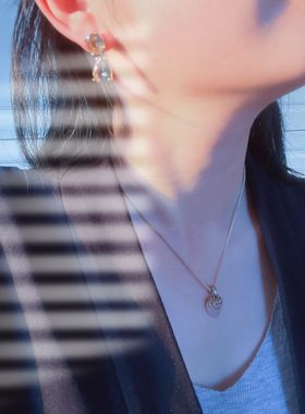 【BW宝石】粉晶心形吊坠