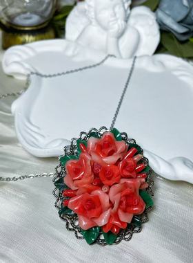 【BW中古】中古玫瑰花花吊坠