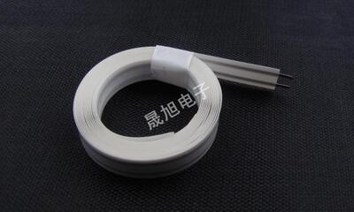 FFC软排线FPC插座扁平线，2.54-2P-850两端焊接，并线平行排线