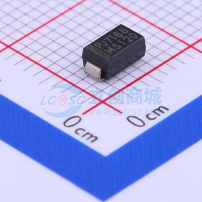 肖特基二极管 MS120_R1_00001 SMA(DO-214AC) 200V 1A PANJIT(强