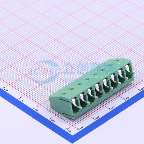 螺钉式接线端子 DB128V-5.0-8P-GN-S 插件,P=5mm 1x8P 电子元器件