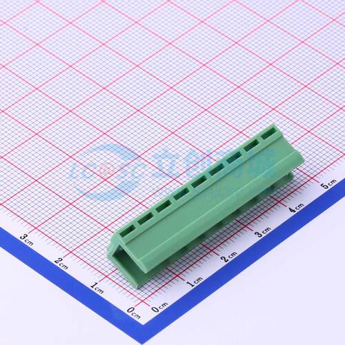 插拔式接线端子 HT508R-5.08-9P 弯插,P=5.08mm 板端/插座-开口 1