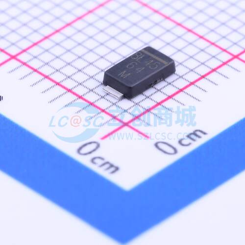 肖特基二极管 V8PAL45HM3_A/I SMPA(DO-221BC) 45V 4A VISHAY(威