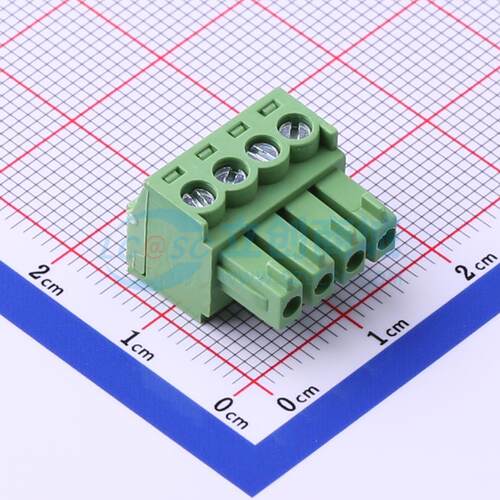 插拔式接线端子 WJ15EDGK-3.5-4P P=3.5mm 插头 1x4P 电子元器件