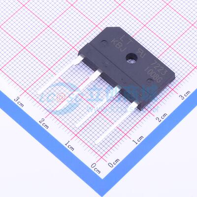 整流桥 S-KBJ1008G-TU-LT KBJ 800V 10A DIODES(美台) 电子元器件