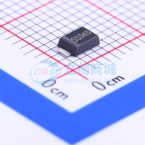 肖特基二极管 SS545F SMAF 45V 5A 晶导微电子 电子元器件配单