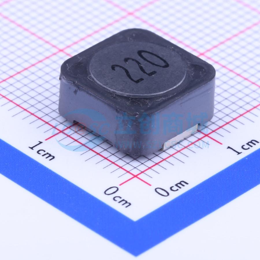 功率电感 SCDS125T-220M-N SMD 22uH ±20% 电子元器件配单