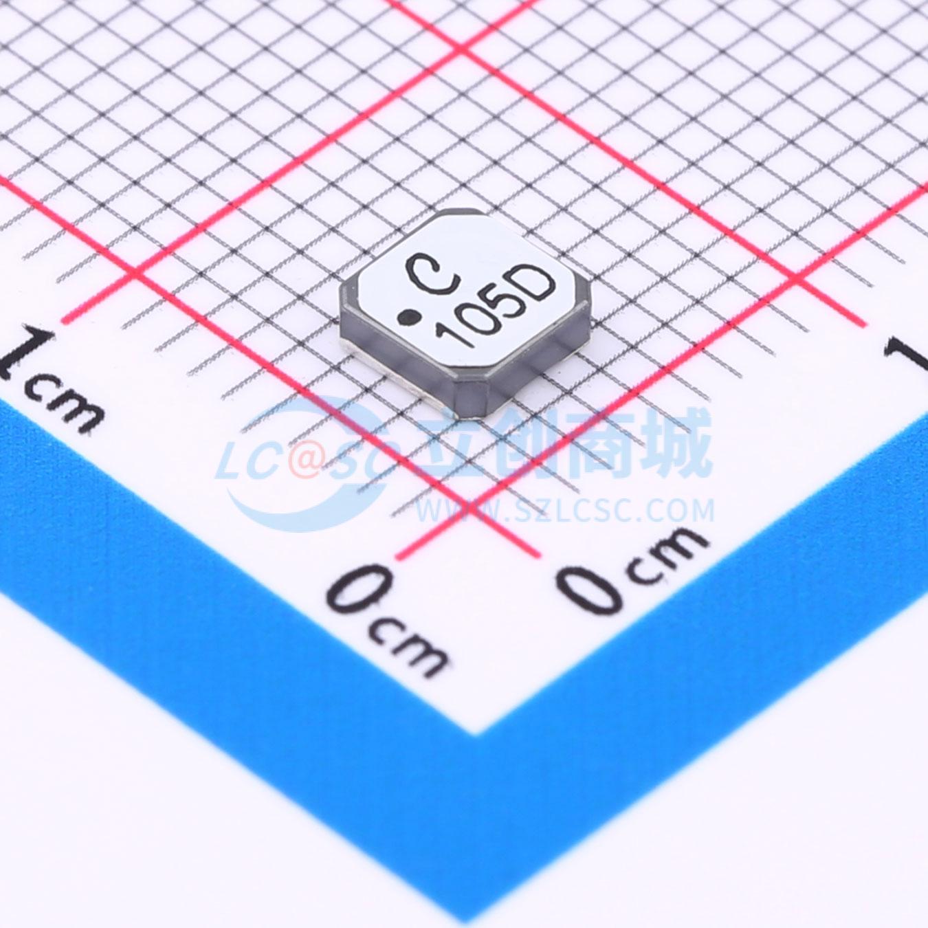 功率电感 LPS4414-105MRC SMD,4.4x4.4mm 电子元器件配单