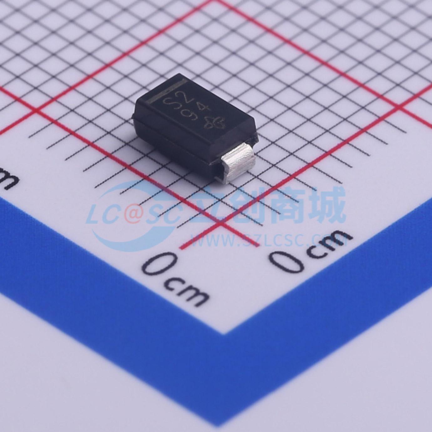 肖特基二极管 SS12-E3/61T DO-214AC 20V 1A VISHAY(威世) 原装