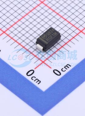开关二极管 RGF1M DO-214BA 1kV 1A onsemi(安森美) 电子元器件