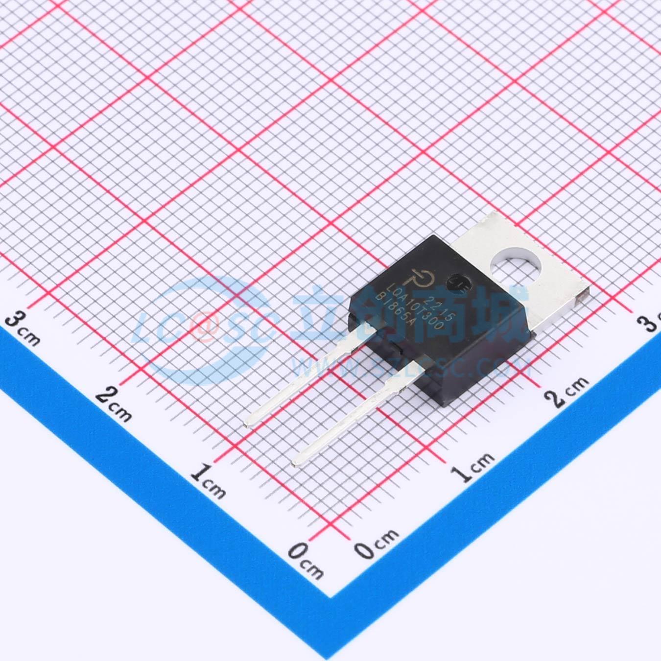 快恢复/高效率二极管 LQA10T300 TO-220AC 300V 10A Power Integr