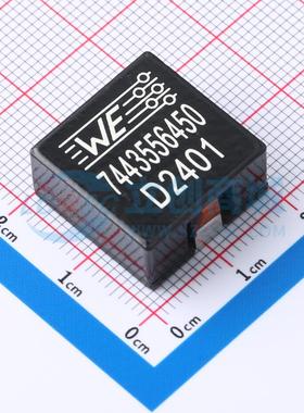 功率电感 7443556450 SMD,18.3x18.2mm 4.5uH ±20% 20.5A