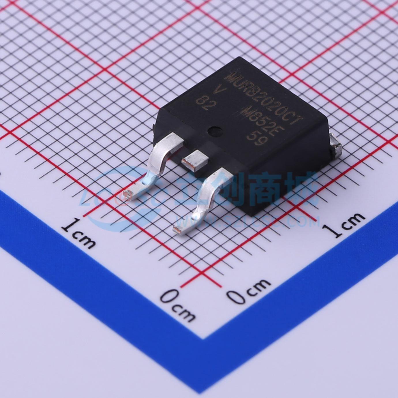 快恢复/高效率二极管 VS-MURB2020CTL-M3 TO-263AB 200V 10A VISH